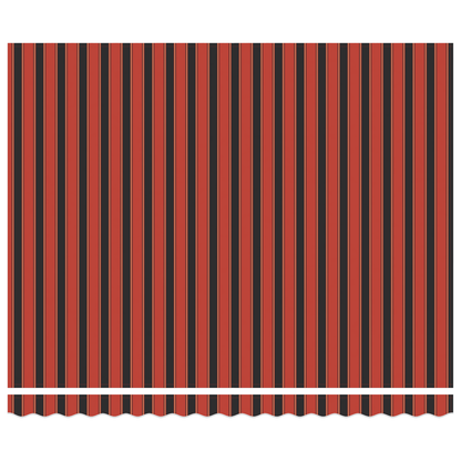 Tenda Retrattile giallo e arancione 400 ×350 cm Tessuto