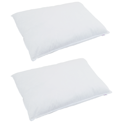 Set di Piumoni con cuscino 3 pcs Bianco Piuma d'anatra