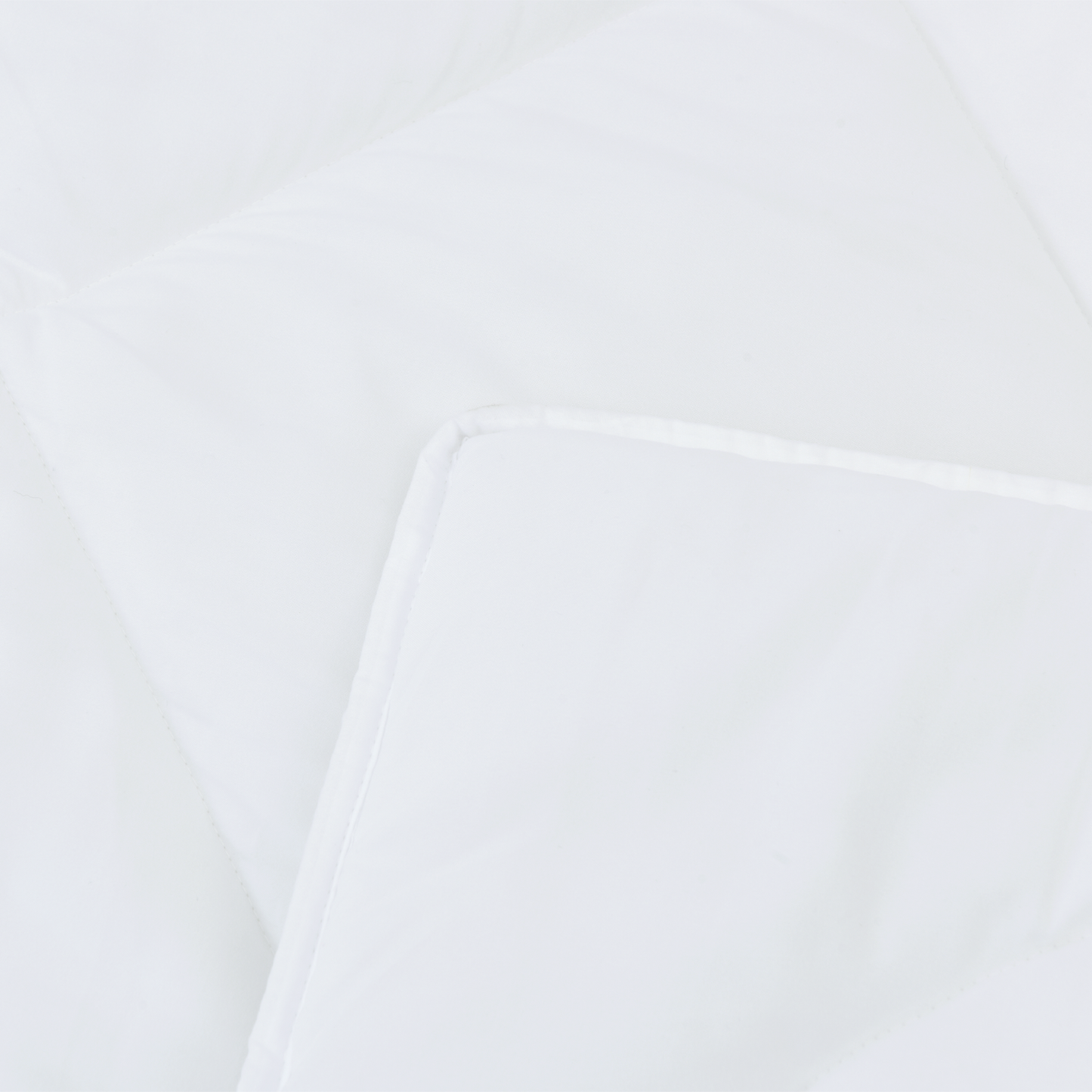 Piumone con cuscino 3 pcs Bianco Microfibra