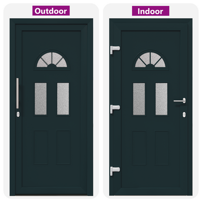 Porta Frontale Antracite PVC