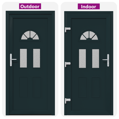 Porta Frontale Antracite PVC