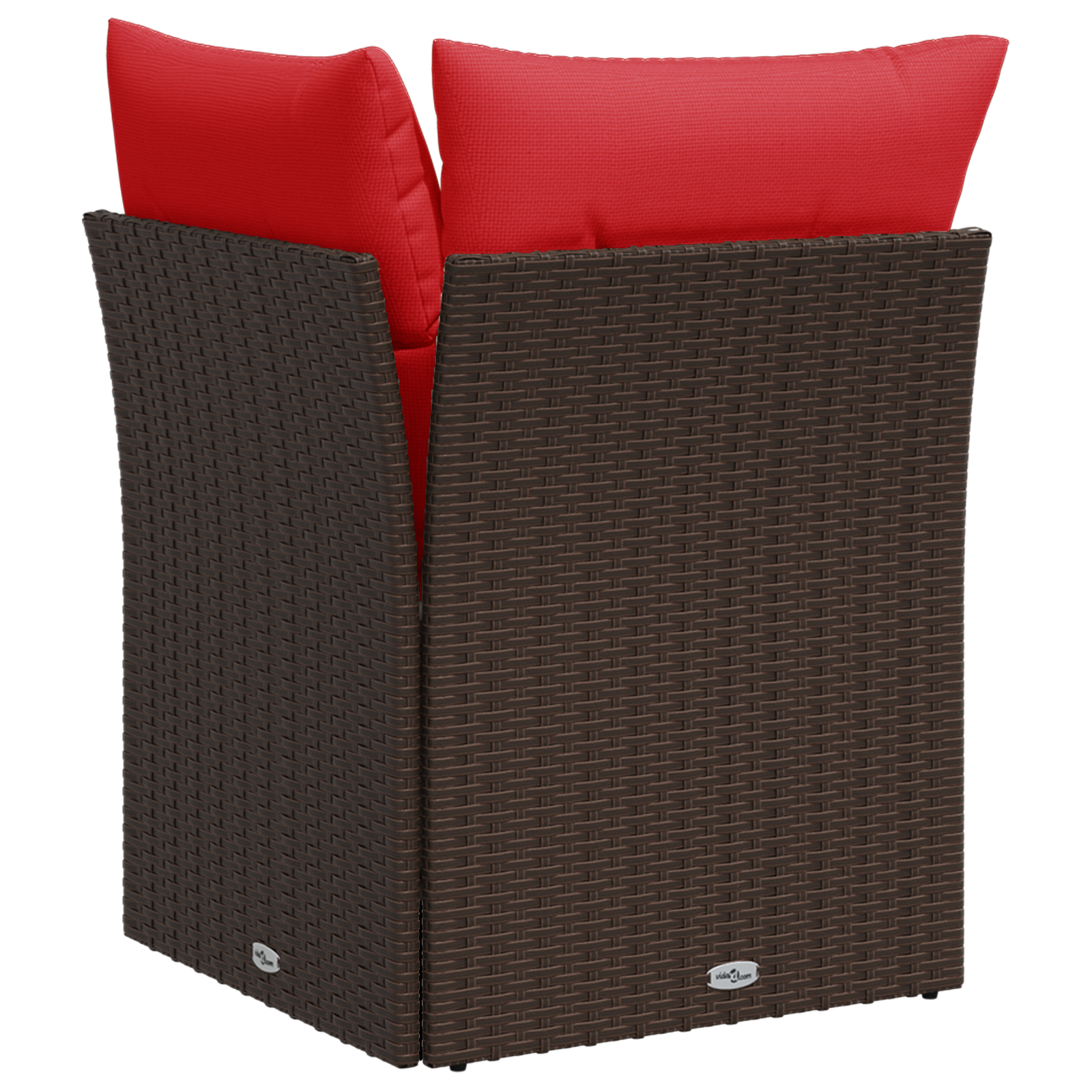 | Divano da giardino | Marrone 62 x 62 x 69 cm polyrattan | homemem39