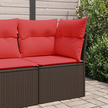 | Divano da giardino | Marrone 62 x 62 x 69 cm Poly Rattan | homemem39