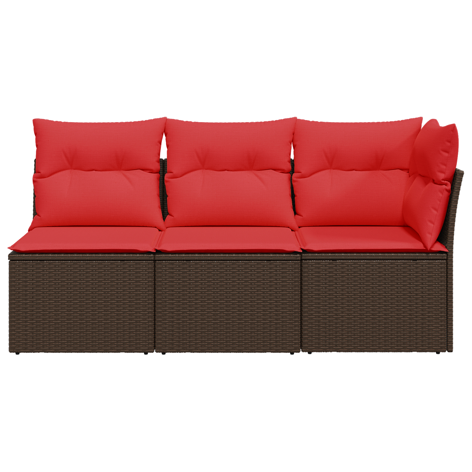 | Divano da giardino | Marrone 172 x 62 x 69 cm Poly Rattan | homemem39
