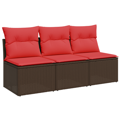 | Divano da giardino | Marrone 165 x 62 x 69 cm Poly Rattan | homemem39