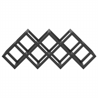 Portabottiglie Nero 63 x 16.5 x 25 cm