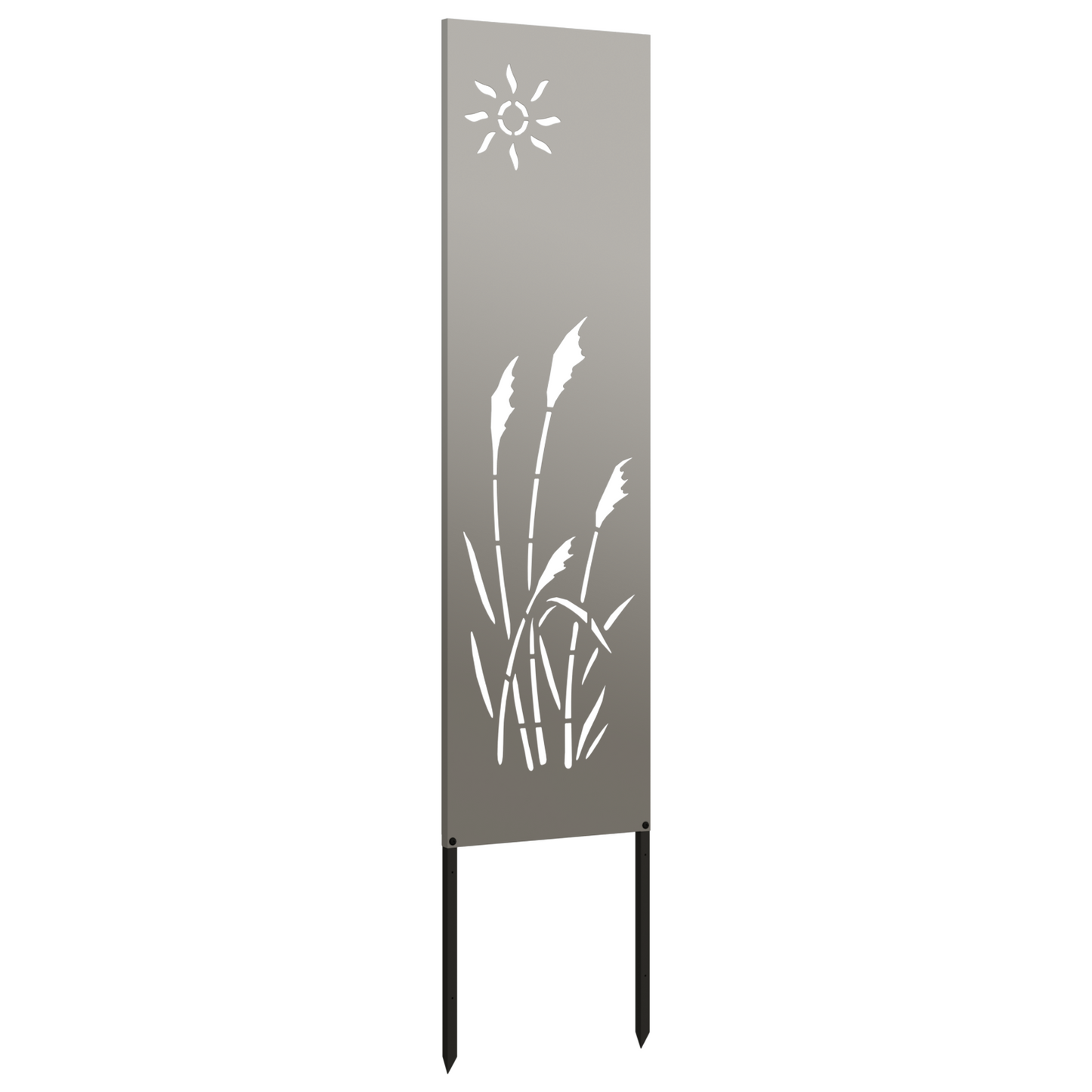 Pannello Decorativo da Giardino Altro Ruggine 32 x 140 cm