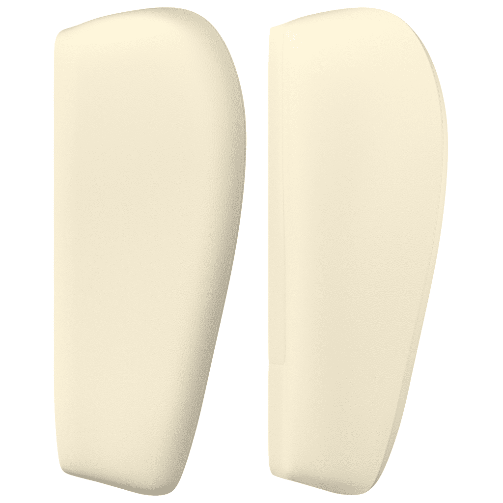 Giroletto a Molle con Materasso Crema 160x200 cm in Similpelle