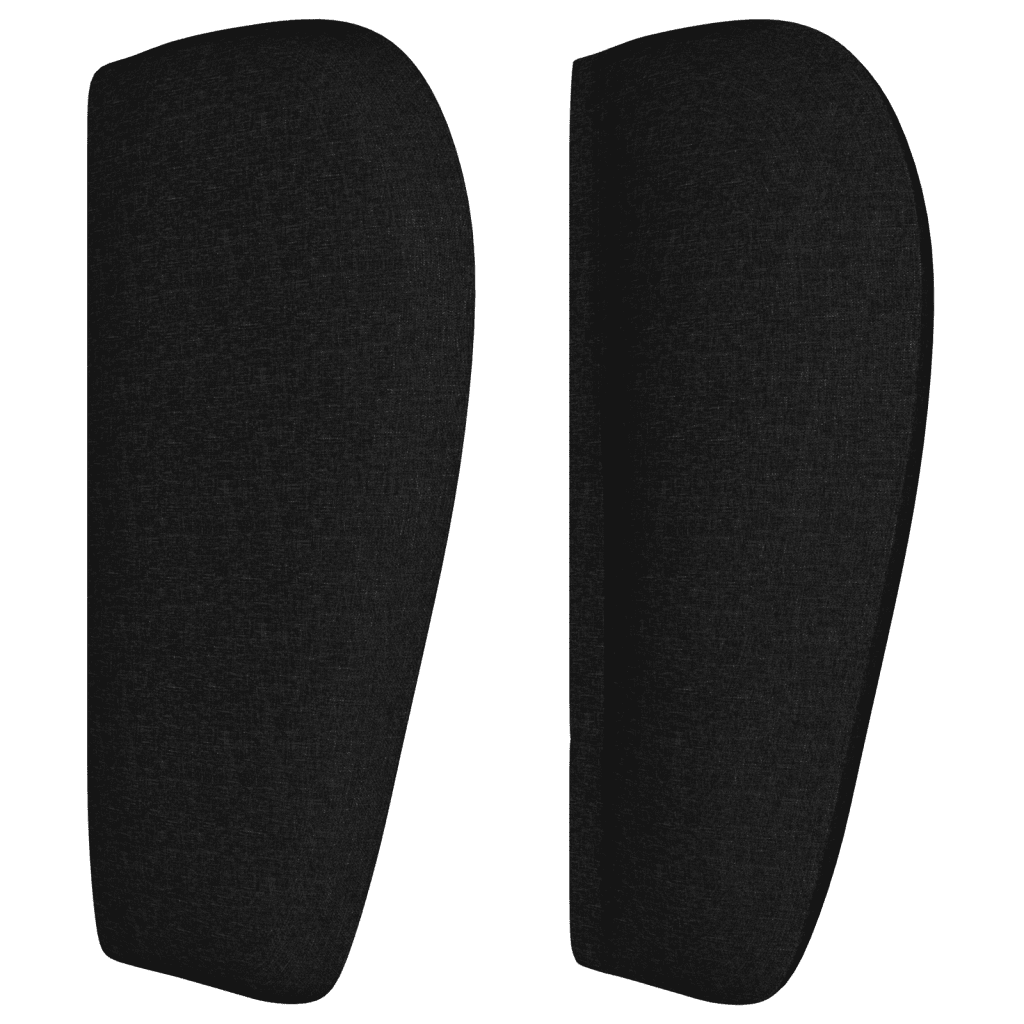 Giroletto a Molle con Materasso Nero 80x200 cm inTessuto