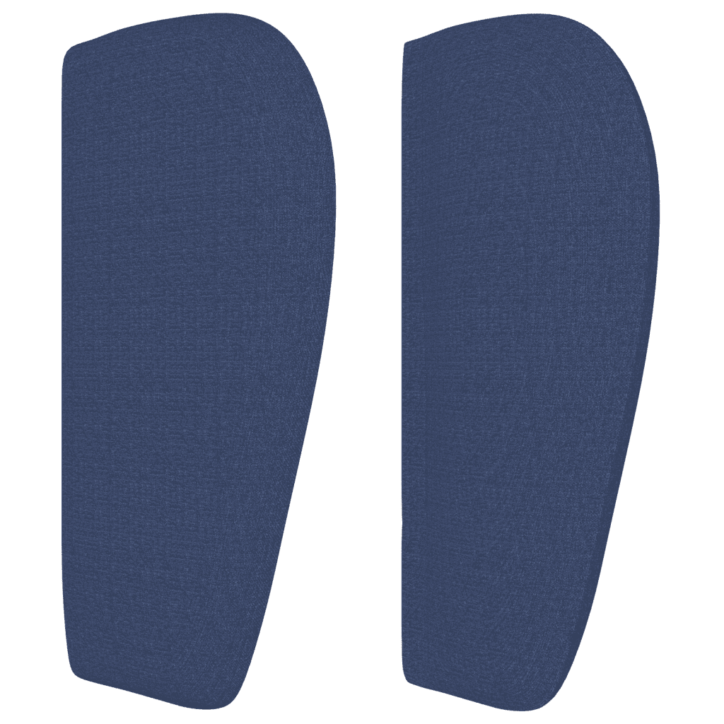 Giroletto a Molle con Materasso Blu 160x200 cm in Tessuto