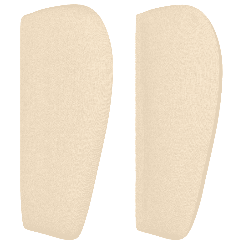Giroletto a Molle con Materasso Crema 100x200 cm in Tessuto
