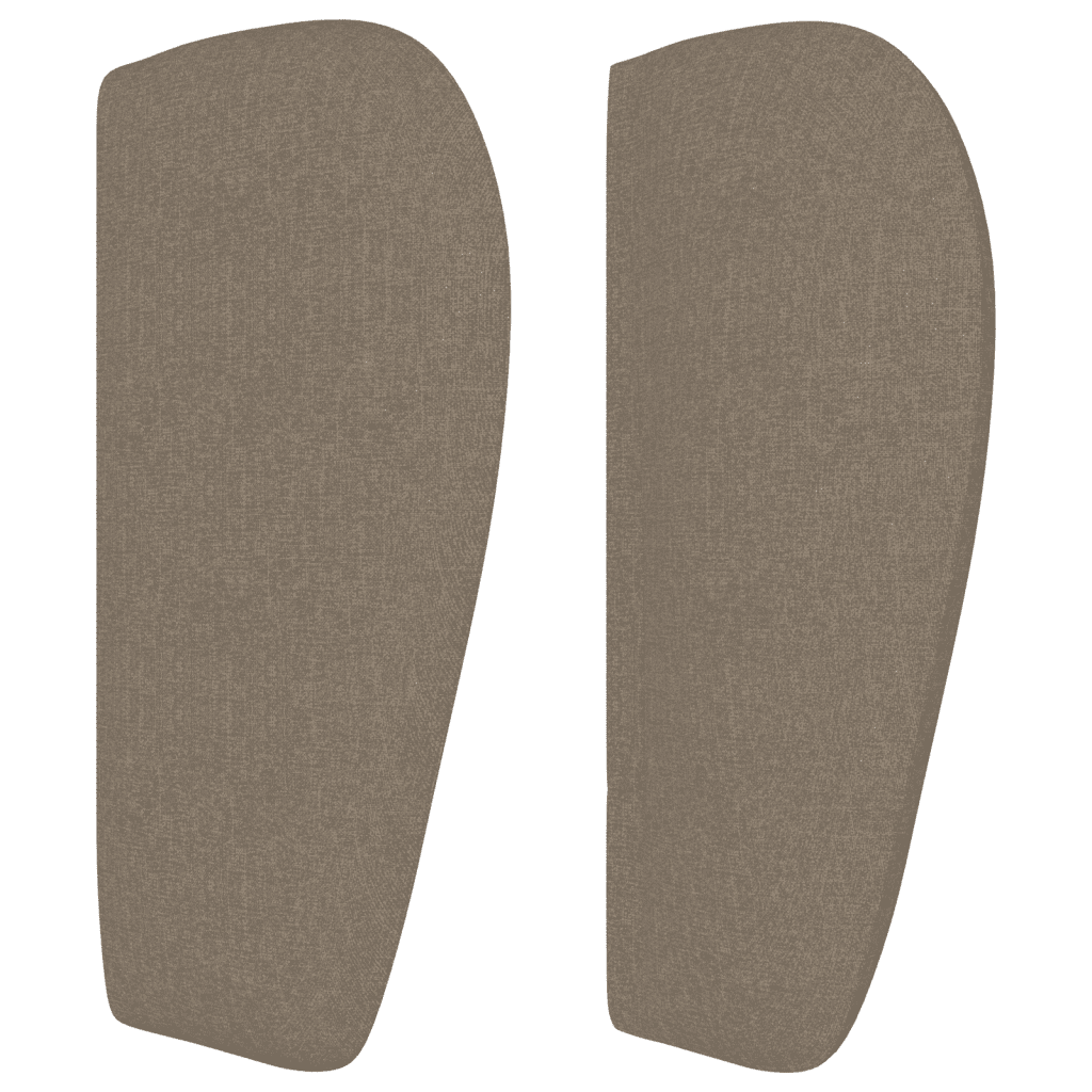 Giroletto a Molle con Materasso Tortora 200x200 cm in Tessuto