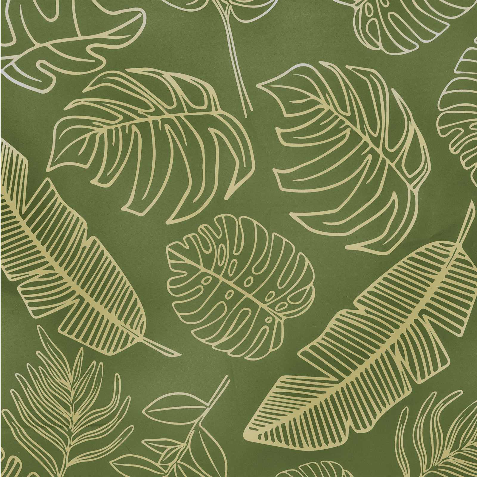 Cuscino per divano da esterno 2 pcs Design a foglia Poliestere | homemem39