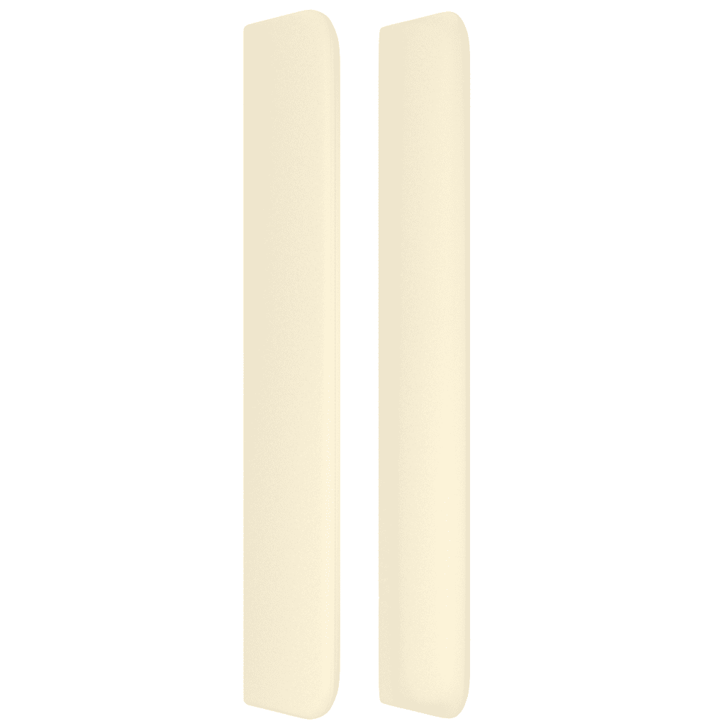 Giroletto a Molle con Materasso Crema 80x200 cm in Similpelle