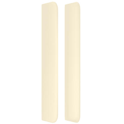 Giroletto a Molle con Materasso Crema 90x190 cm in Similpelle