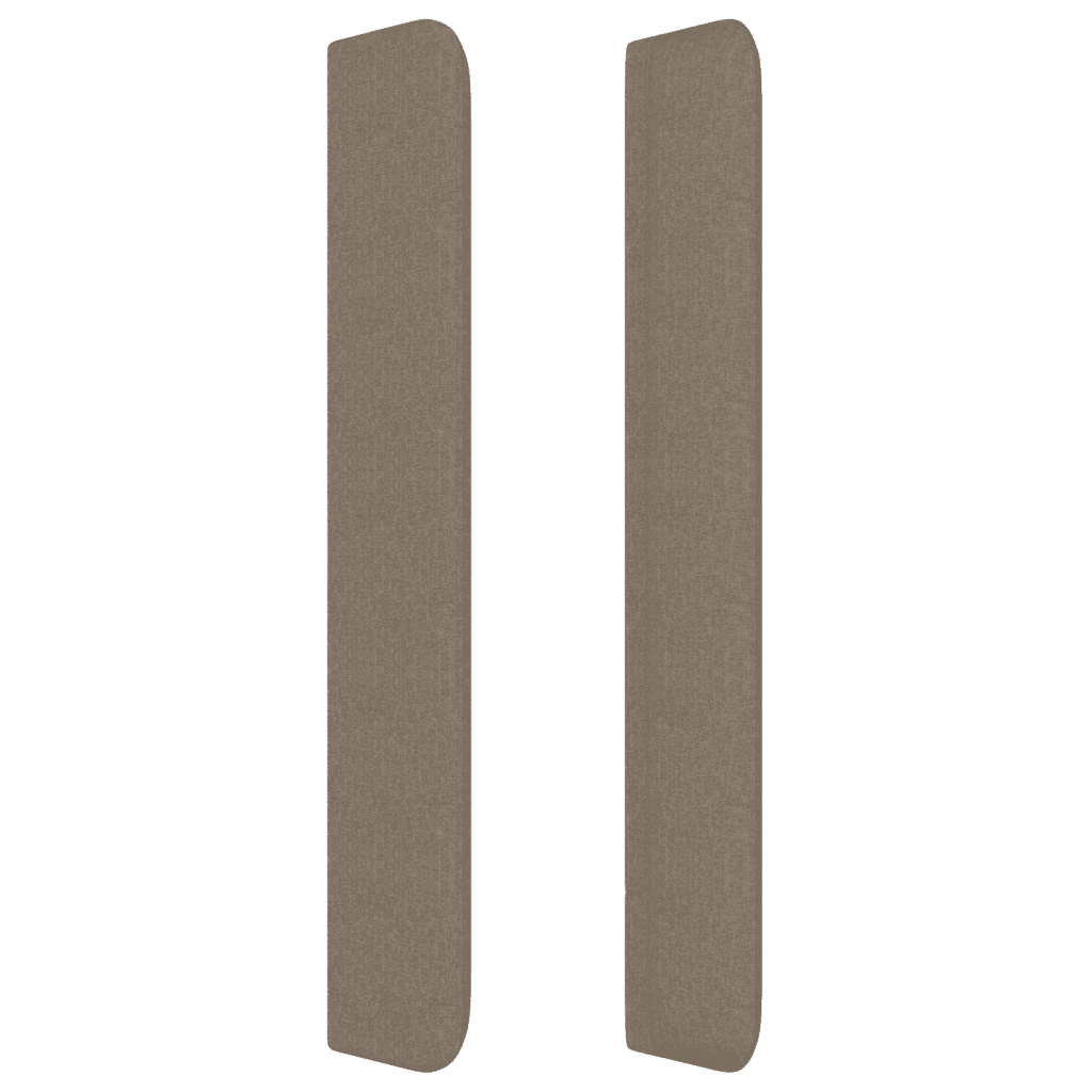 Giroletto a Molle con Materasso Tortora 90x190 cm in Tessuto
