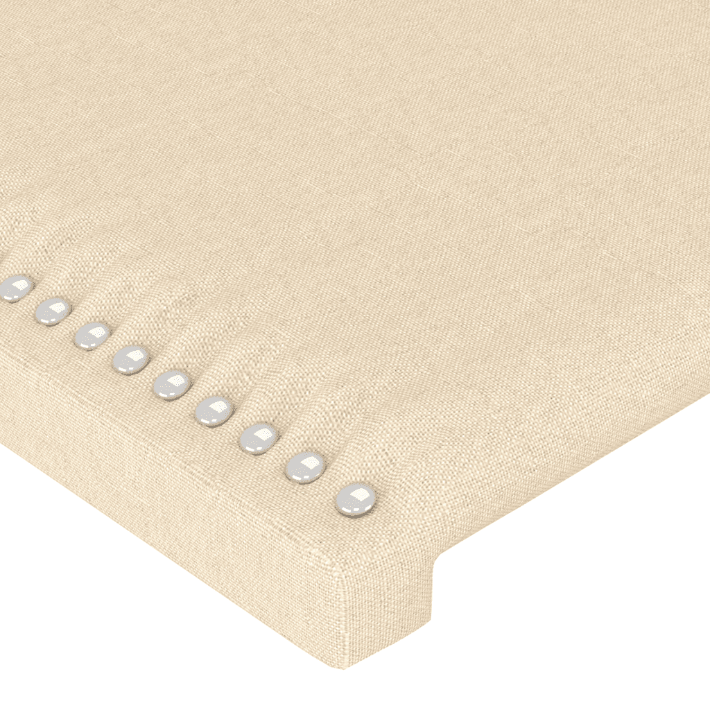Giroletto a Molle con Materasso Crema 90x200 cm inTessuto