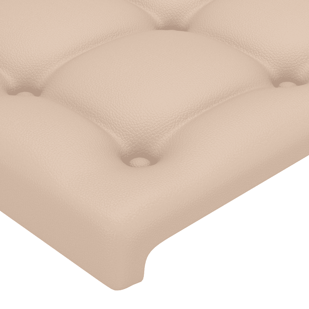 Giroletto a Molle con Materasso Cappuccino 80x200 cm Similpelle