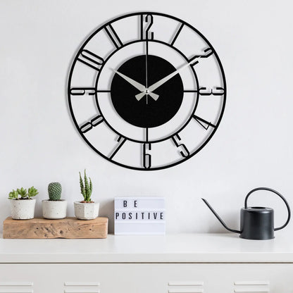 Decorative Metal Wall Clock - homemem39