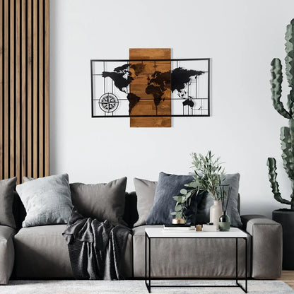 Decorative Wooden Wall Accessory - homemem39