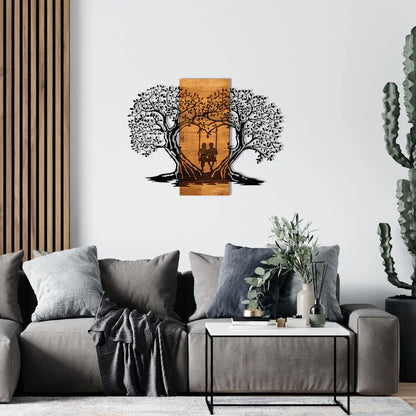 Decorative Wooden Wall Accessory - homemem39