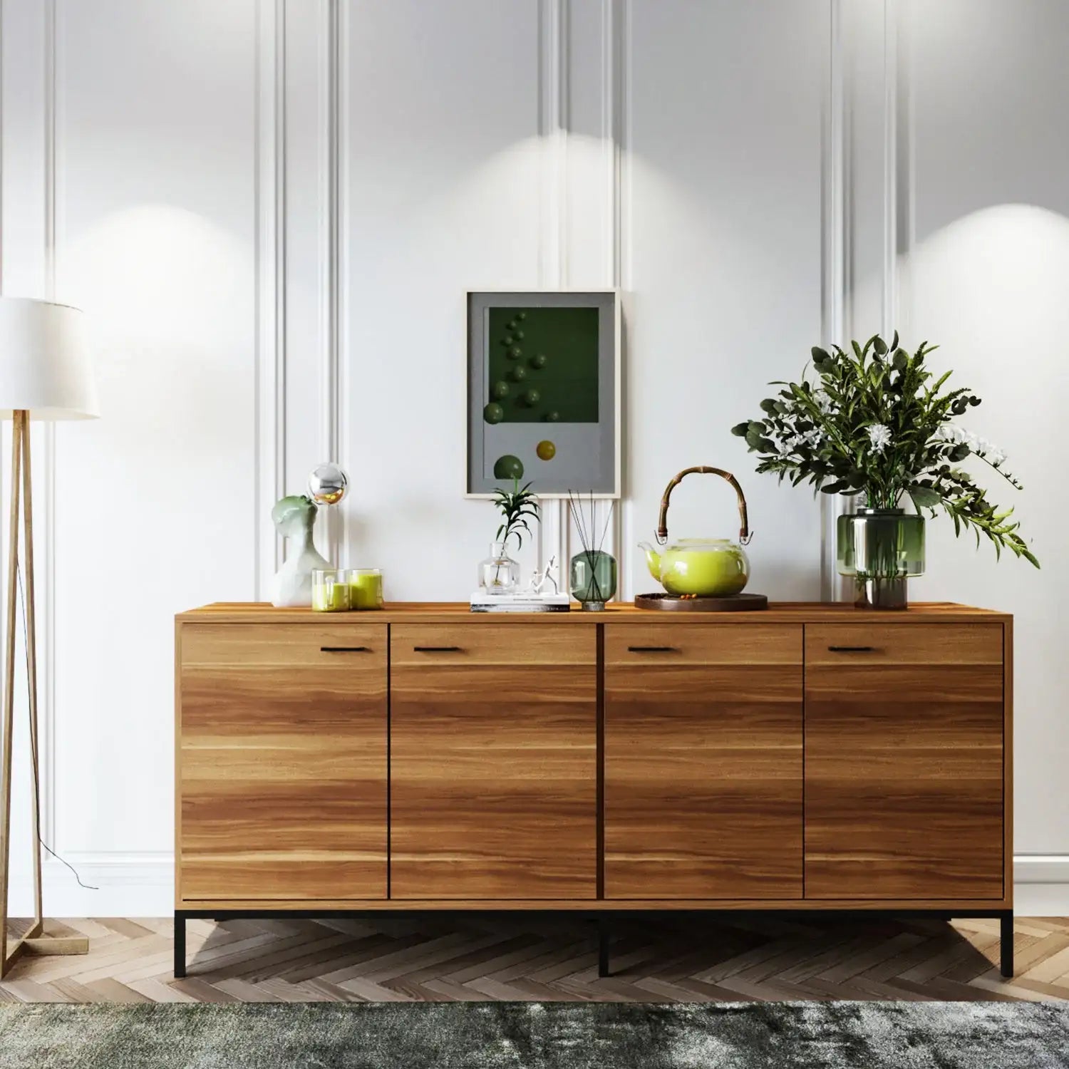 Console in Melamina Atlantic Pine - homemem39