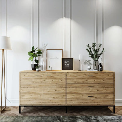 Console in Melamina Atlantic Pine - homemem39
