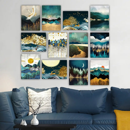 Decorative MDF Painting (12 Pieces) - homemem39