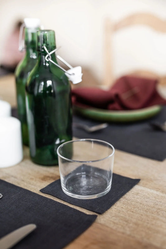 Set di 2 sottobicchieri in lino - homemem39