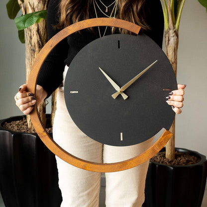 Decorative Metal Wall Clock - homemem39