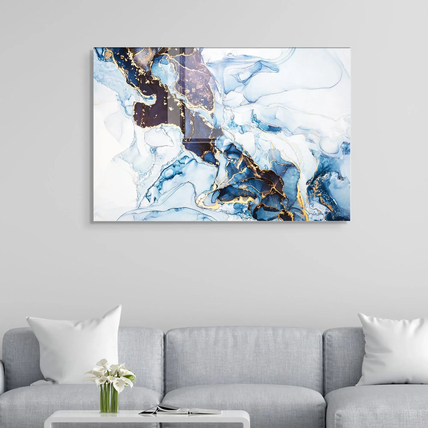 Decorative Tempered Glass Painting - homemem39