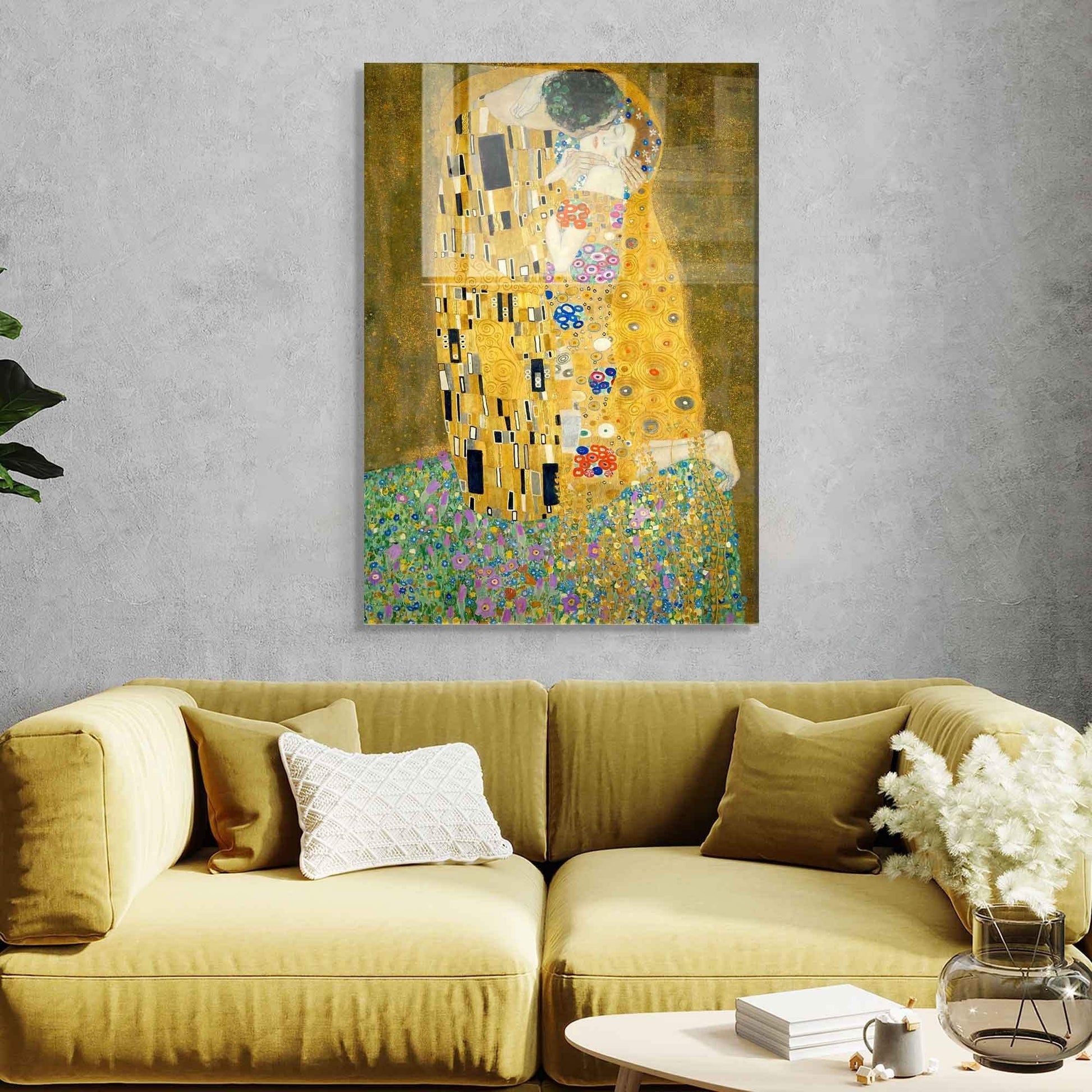 Decorative Tempered Glass Painting - homemem39