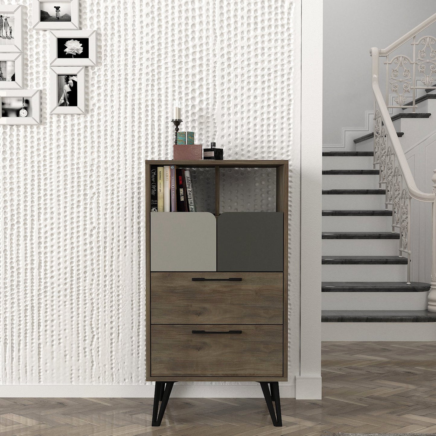 Comò Elegante in Laminato Melaminico - homemem39