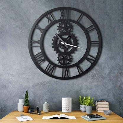 Decorative Metal Wall Clock - homemem39