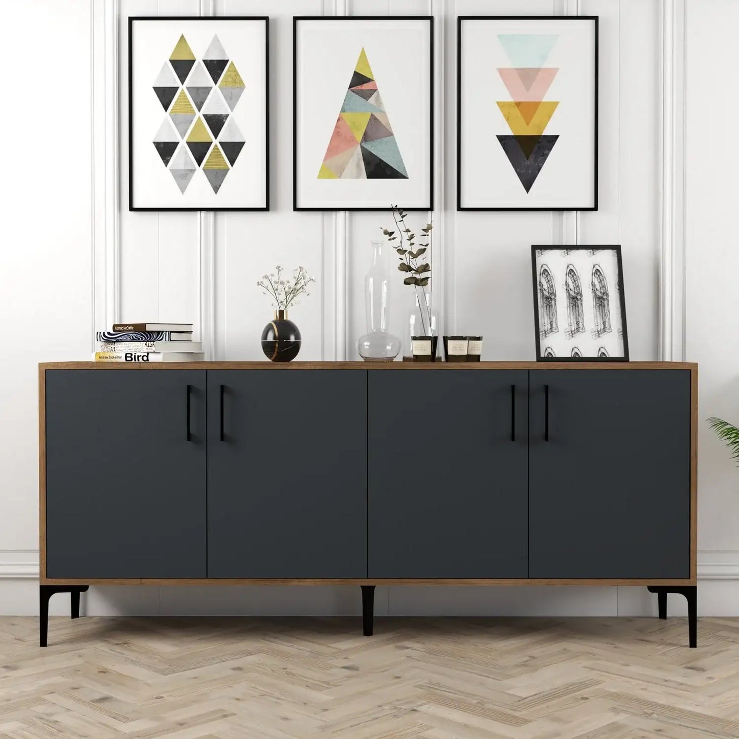 Console in Melamina Atlantic Pine - homemem39