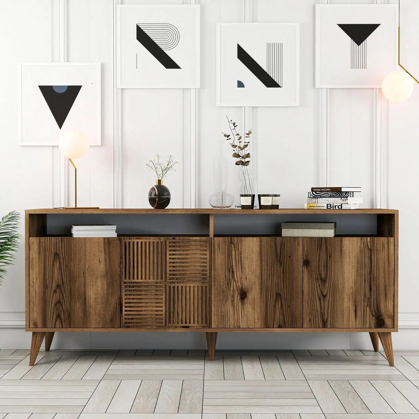 Console in Melamina Atlantic Pine - homemem39