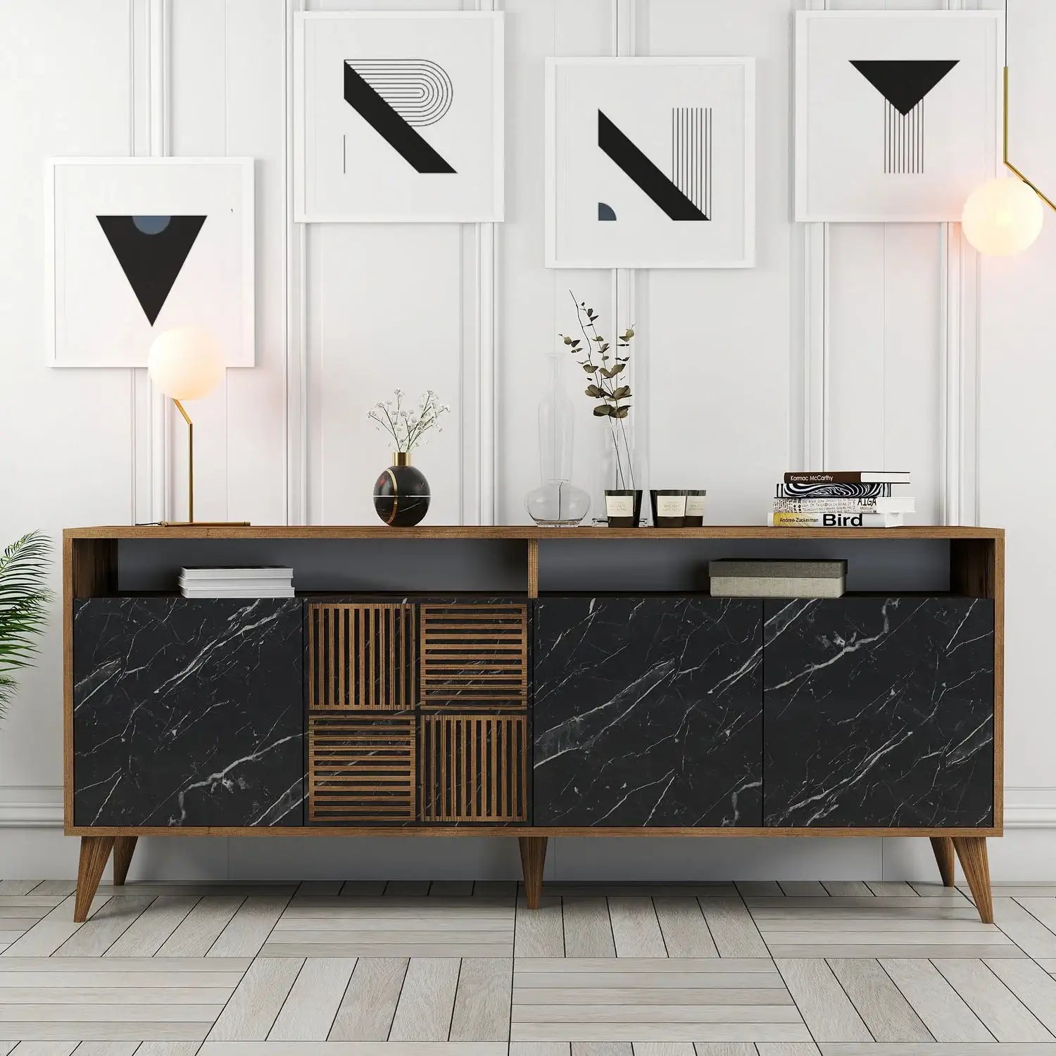 Console in Melamina Atlantic Pine - homemem39