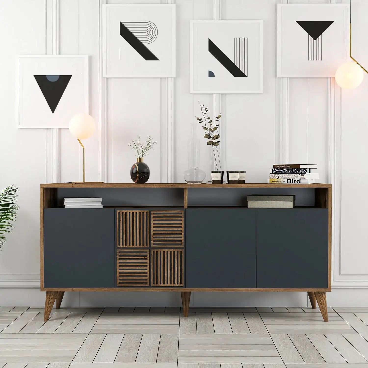 Console in Melamina Atlantic Pine - homemem39