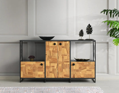 Console in Melamina Atlantic Pine - homemem39