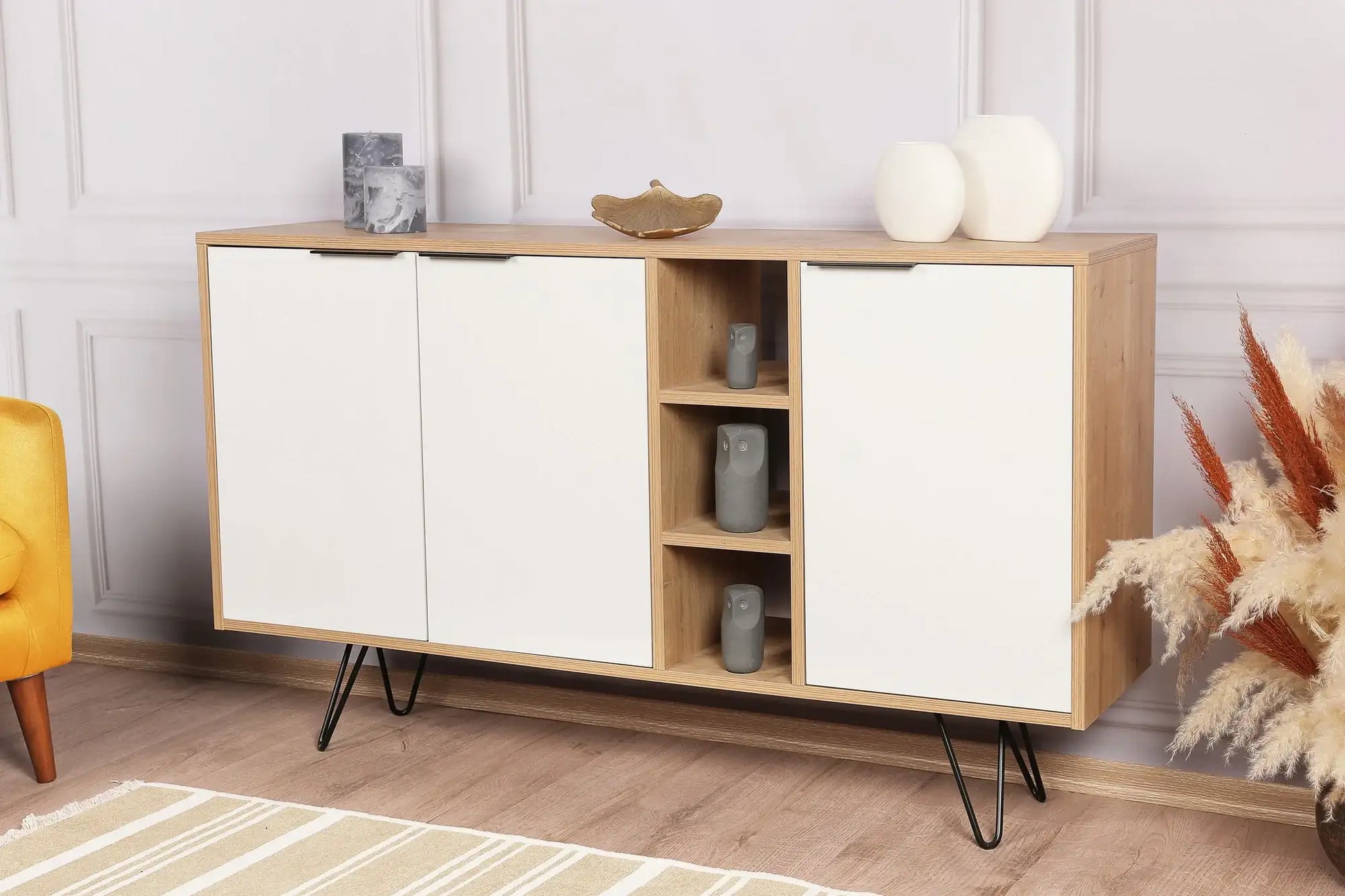 Console in Melamina Atlantic Pine - homemem39