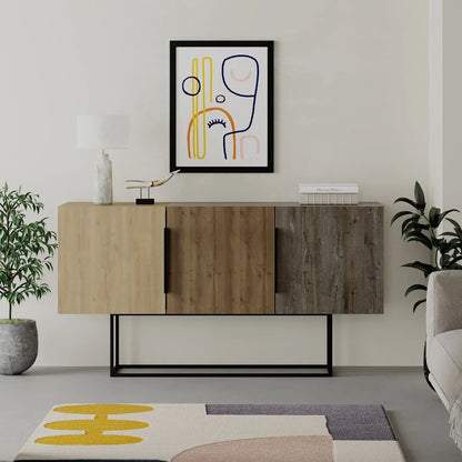 Console in Melamina Atlantic Pine - homemem39