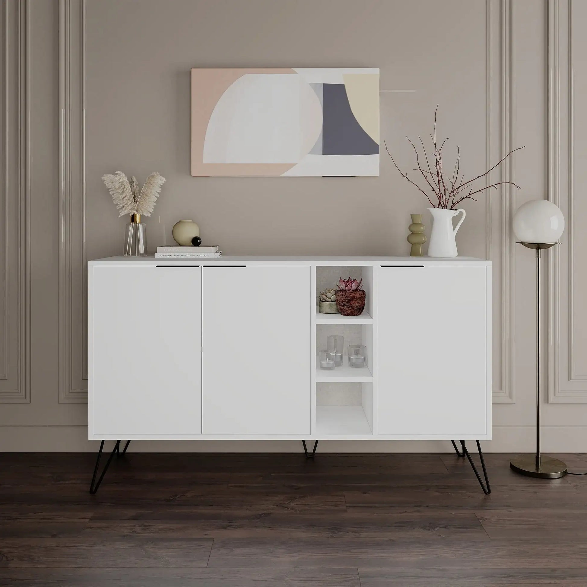 Console in Melamina Atlantic Pine - homemem39