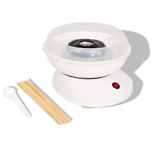 Macchina per lo Zucchero Filato 480 W Bianca - homemem39