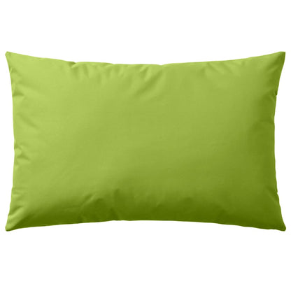 Cuscini da Esterno 4 pz 60x40 cm Verde Mela - homemem39