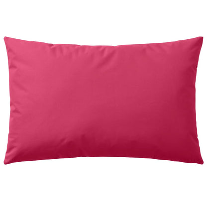 Cuscini da Esterno 4 pz 60x40 cm Rosa - homemem39