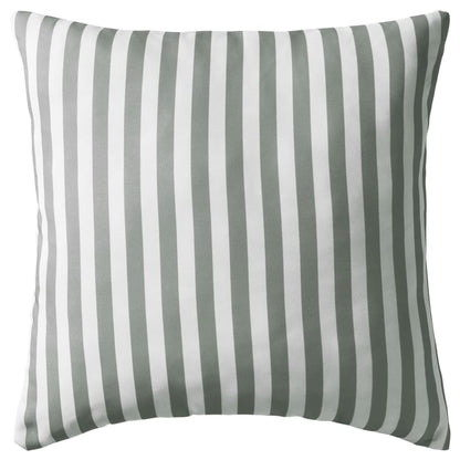 Cuscini da Esterno 4 pz Stampa a Righe 45x45 cm Grigi - homemem39