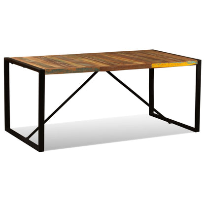 Tavolo da Pranzo in Legno Massello Anticato 180 cm - homemem39