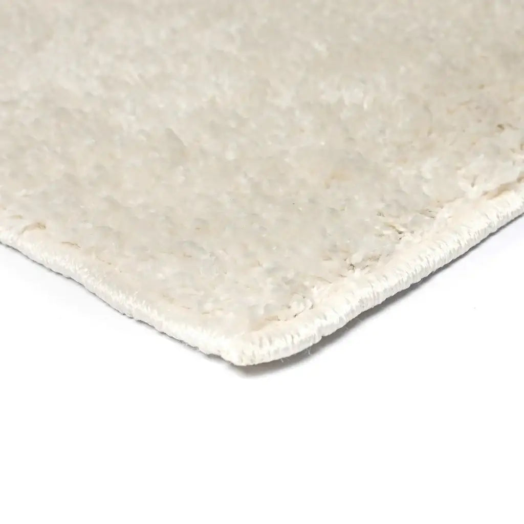 Tappeto Shaggy a Pelo Lungo 120x170 cm Crema - homemem39