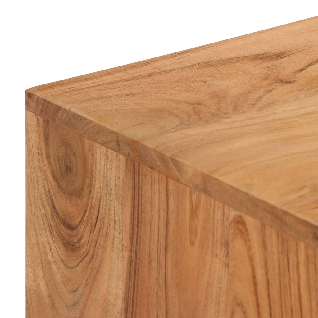 vidaXL Scrittoio in Legno Massello di Acacia 118x45x76 cm - homemem39