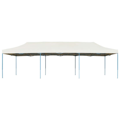 Gazebo Pieghevole Pop-Up 3x9 m Crema - homemem39